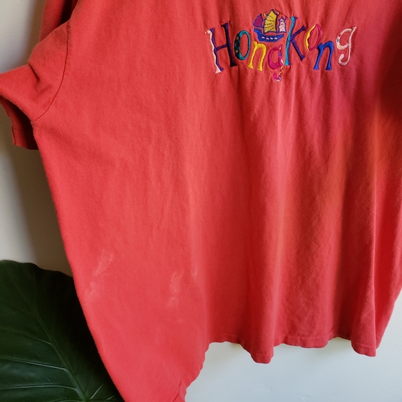 Vibrant Vintage Embroidered Hong Kong Shirt - Picture 7 of 11